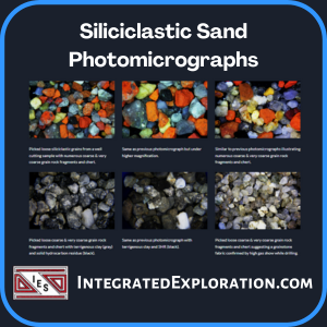 Siliciclastic Sand Photomicrographs page at IntegratedExploration.com